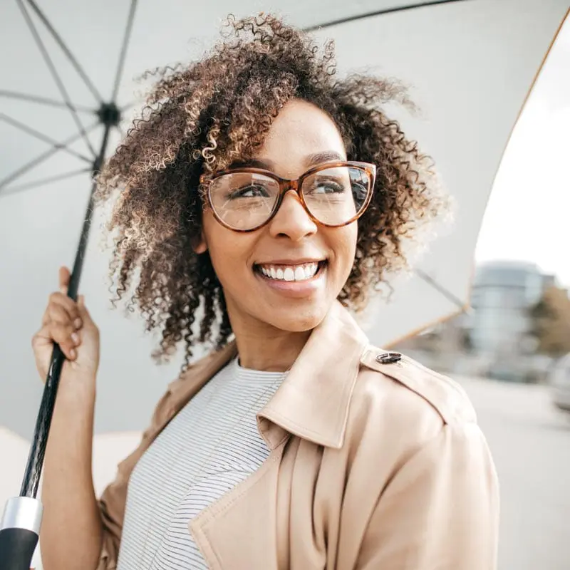 McLain Insurance Agency | Chesterfield, SC | general liability insurance, young woman with umbrella